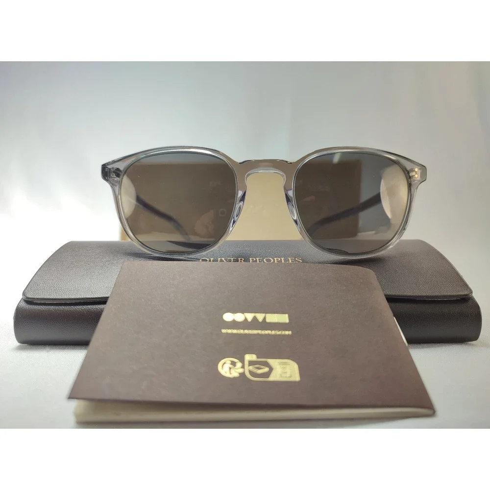 Oliver Peoples OOV5219S Fairmont Sun Workman Grey Grey Goldtone 49-145